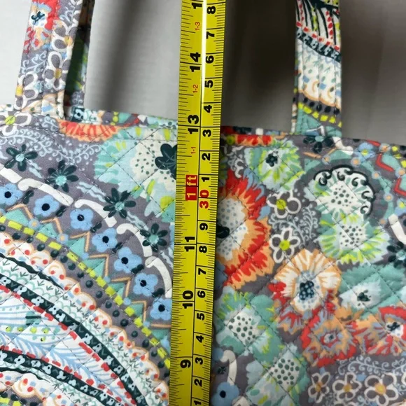 VERA BRADLEY Citrus Paisley Tote Bag - Picture 11 of 12